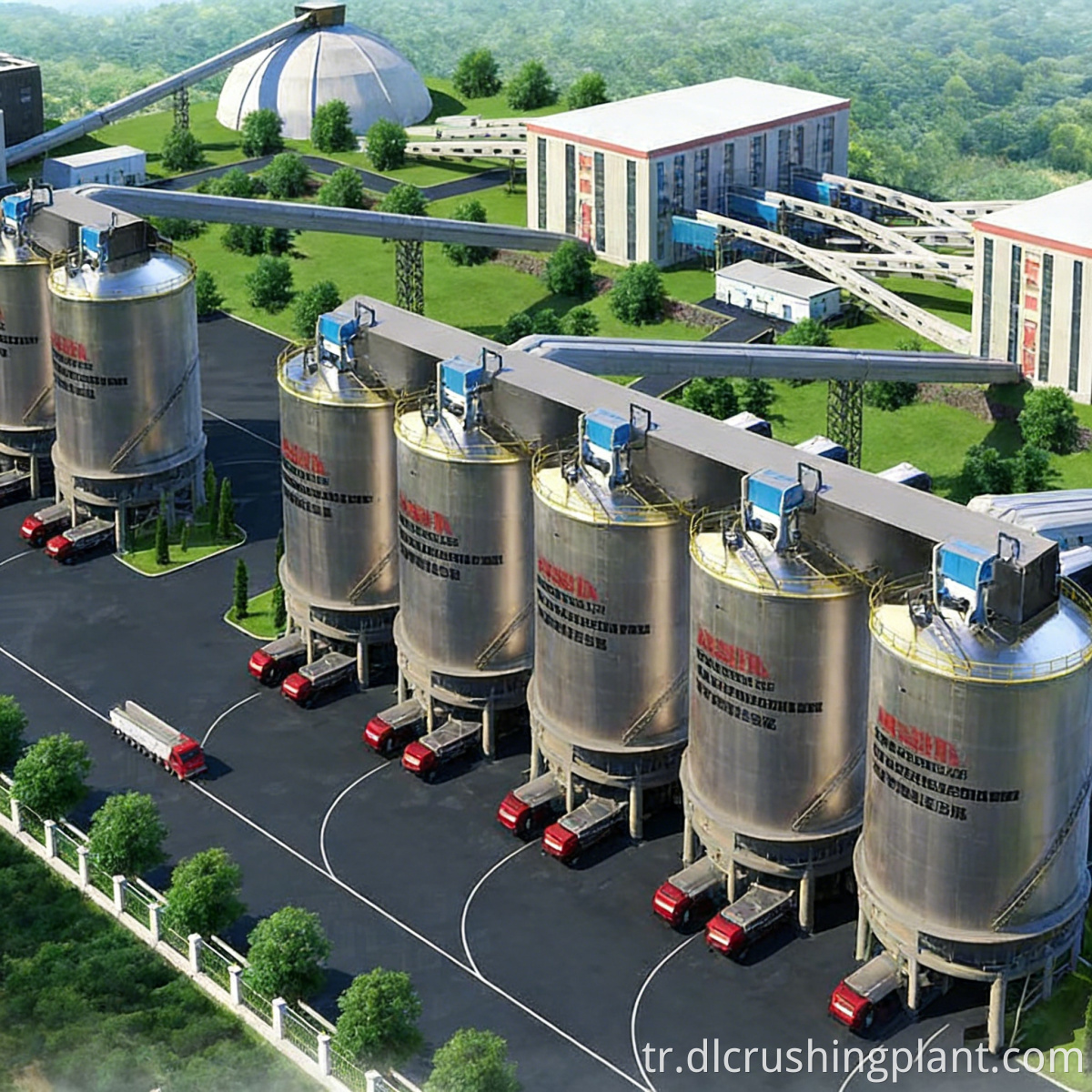 Sahaya Monte Taş Kırma Hattı Site-Mounted Stone Crushing Line